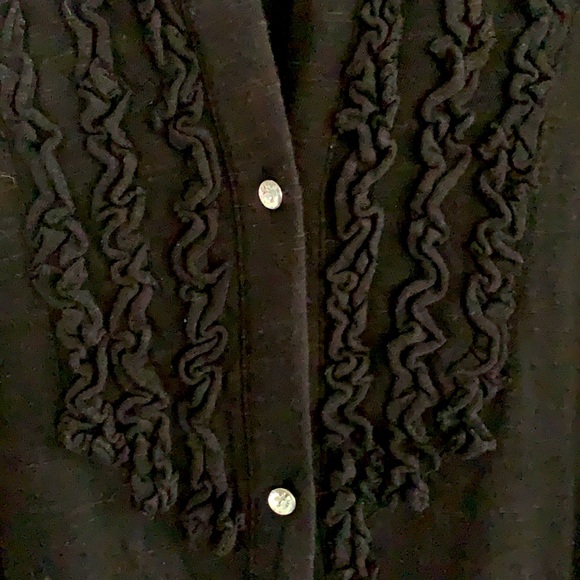 INC international Concept black sleeveless top 🟢 - Picture 3 of 8